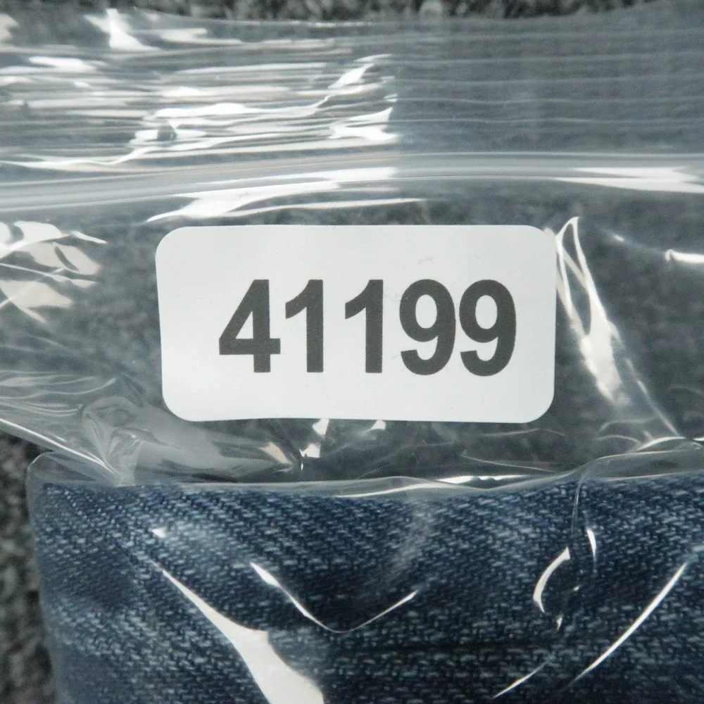 Diesel Jeans Mens 32x32 Blue New Fanker Slim Bootcut 5 Pocket Distressed *